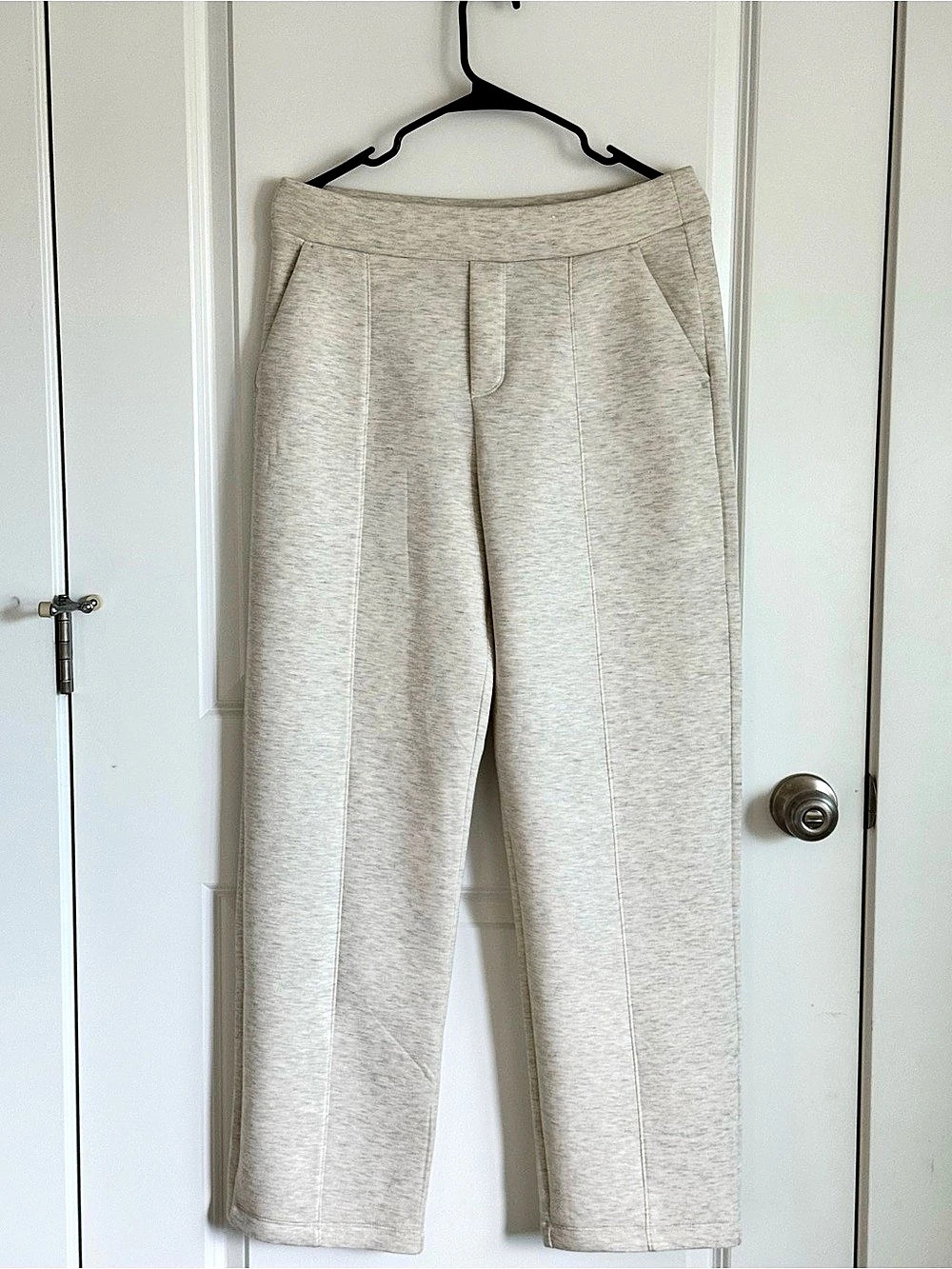 Old Navy Bounce Fleece Cream Straight-Leg Set Medium